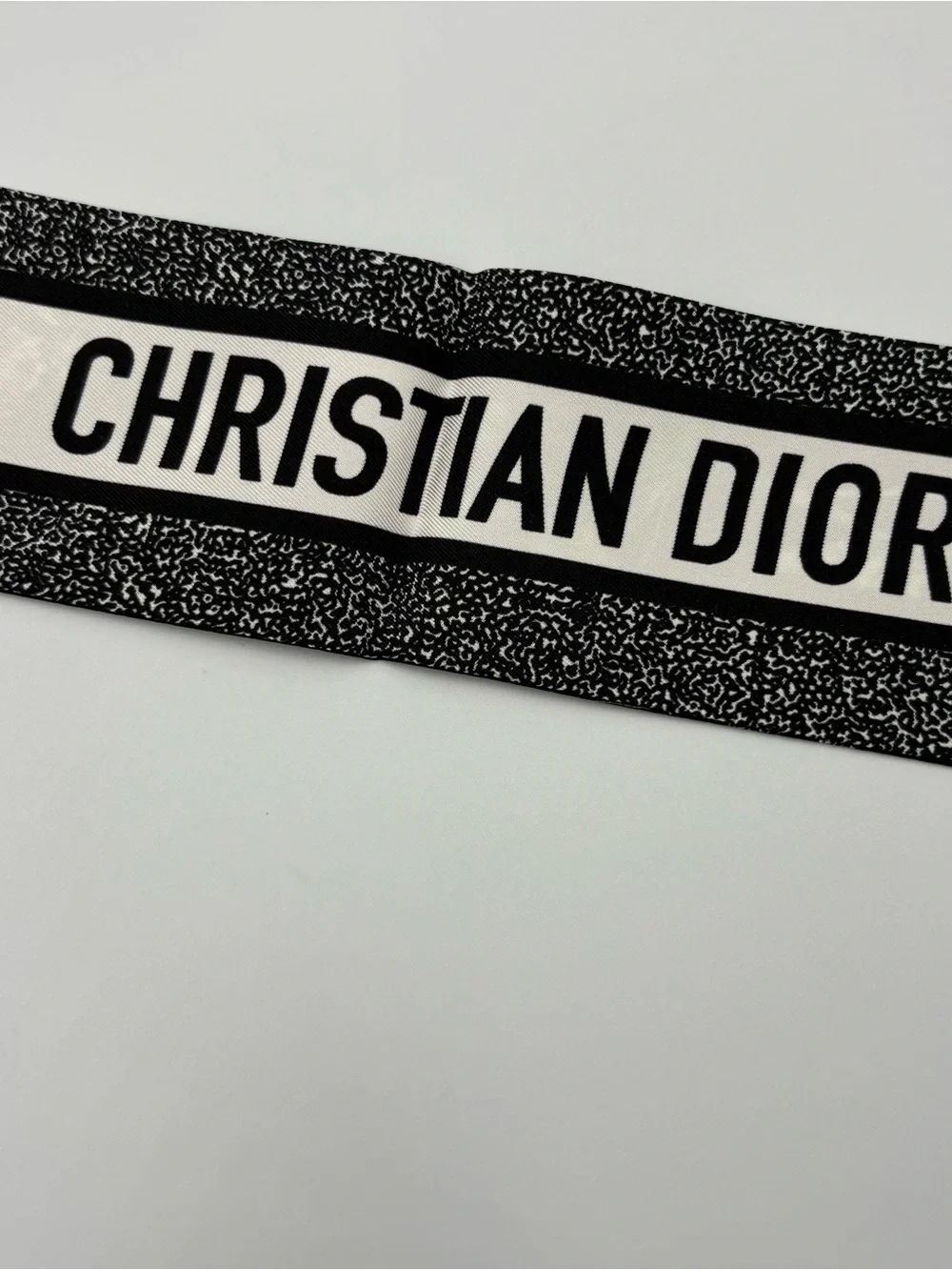 Christian Dior Herbarium Mitzah Silk Scarf Black Dragonfly Botanical